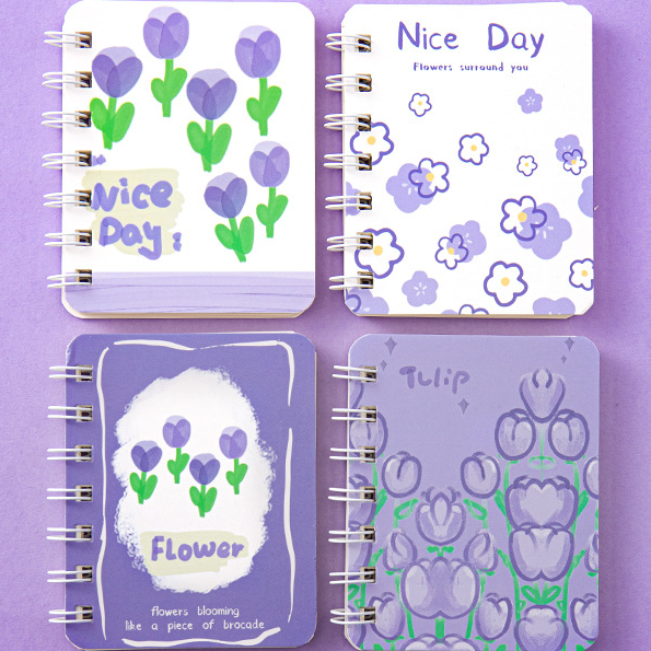 Wholesale Paper Rose Flower Series Notebook
